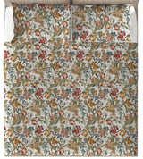 Tessitura Toscana Completo Lenzuola Matrimoniale Ikebana 2603B210