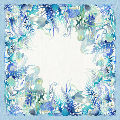 Tessitura Toscana Telerie Tablecloth in 100% Pure Linen Tortuga