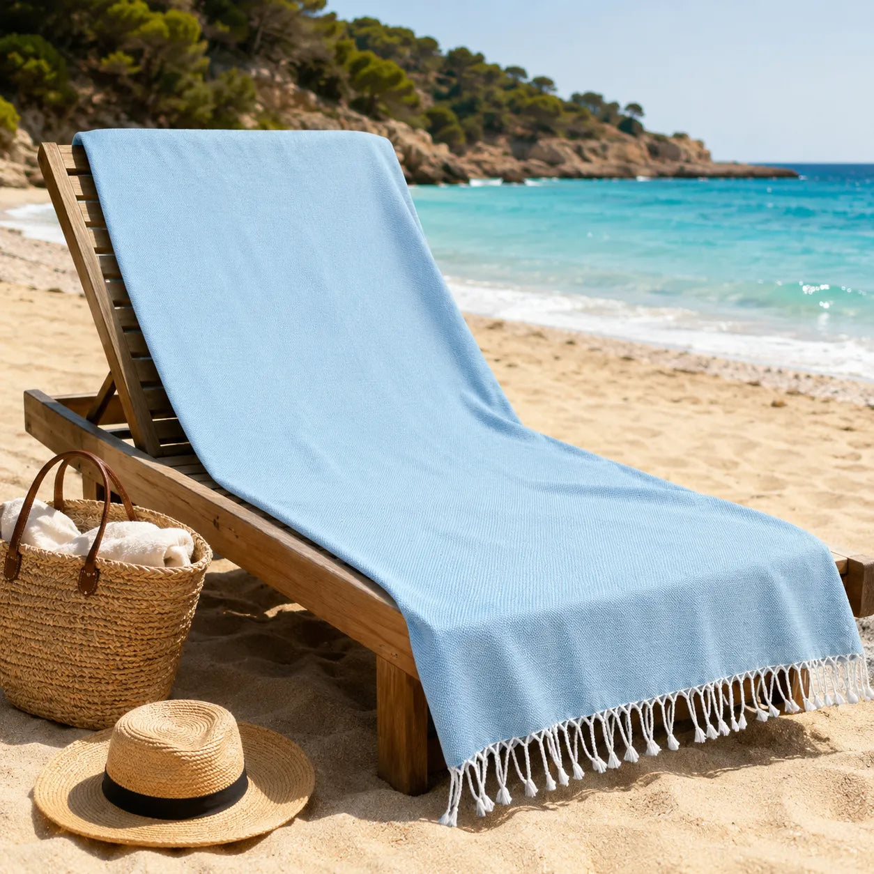 Caleffi Telo mare Pareo Fouta California Beach 90x180cm