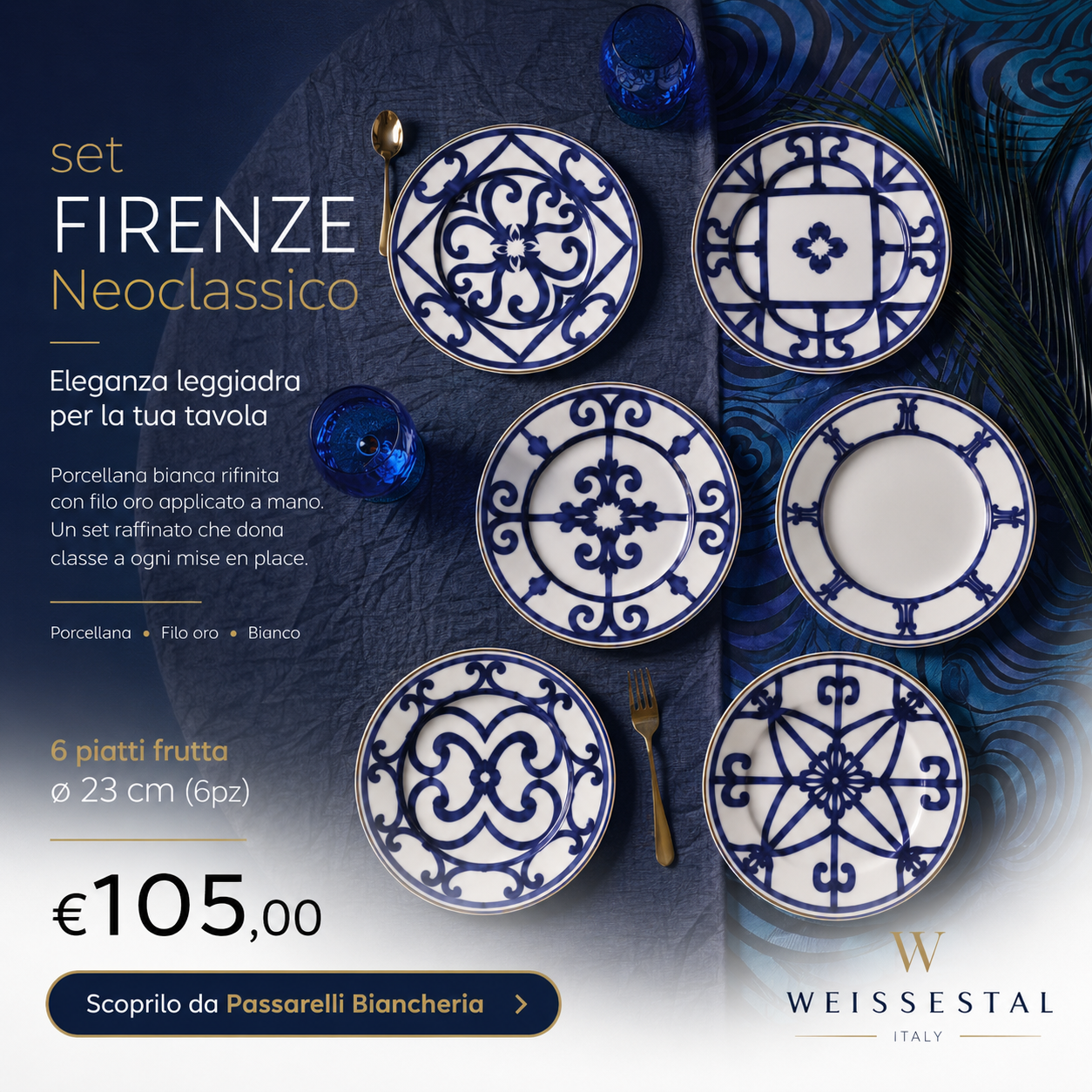 set FIRENZE Neoclassico by Weissestal