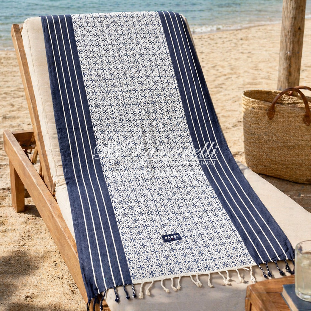 Dandy Telo mare Fouta 100x190cm con Frange - Vari disegni