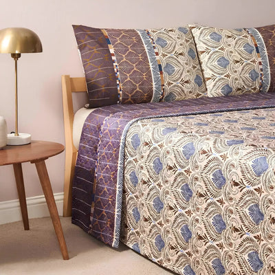 Bassetti Granfoulard Completo Lenzuola copriletto matrimoniali Nairobi 2505S110