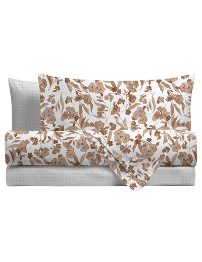 Di Maestro Completo Lenzuolo Matrimoniale Flanella Malika 2411S40