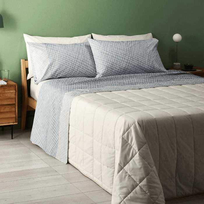 Zucchi Sheet Set for Square and Half with String D63 double pillowcases