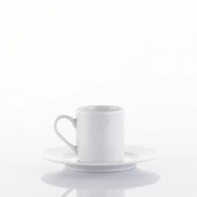 Set 6 Tazze Caffè c/piattino Graffiti MIX By Weissestal 2504S58