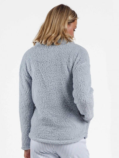 Admas Vestaglia Invernale da Donna in Pile Abbottonata 57541 S25 - Passarelli Biancheria