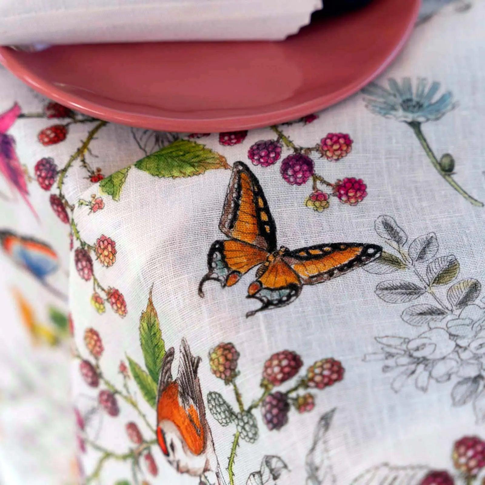 Tessitura Toscana Telerie Tovaglia da Tavola in 100% Puro lino Gravue - Passarelli Biancheria