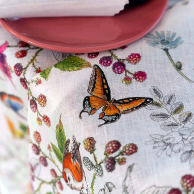 Tessitura Toscana Telerie Tovaglia da Tavola in 100% Puro lino Gravue - Passarelli Biancheria