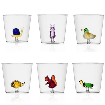 Ichendorf  Animal Farm mix set 6 bicchieri Acqua 2412S75