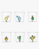 Ichendorf Desert Plants set 6 bicchieri Acqua Cactus mix 2412S75