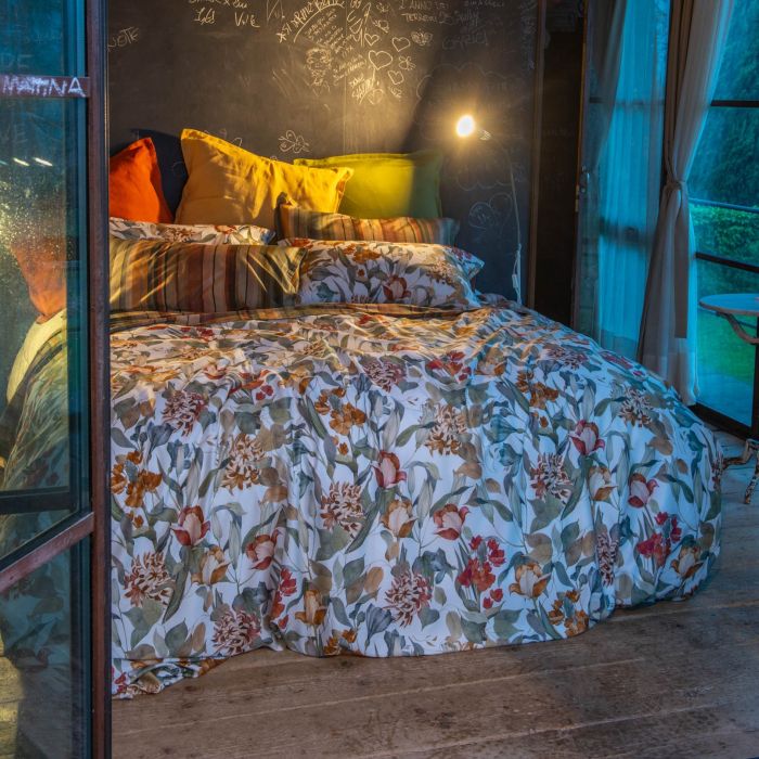 Tessitura Toscana Completo Lenzuola Matrimoniale Ikebana 2603B210