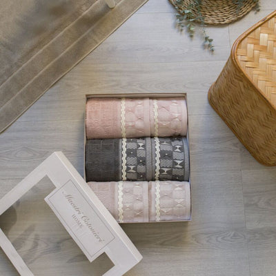 Set Asciugamani 3+3 MURANO By Maestri Cotonieri