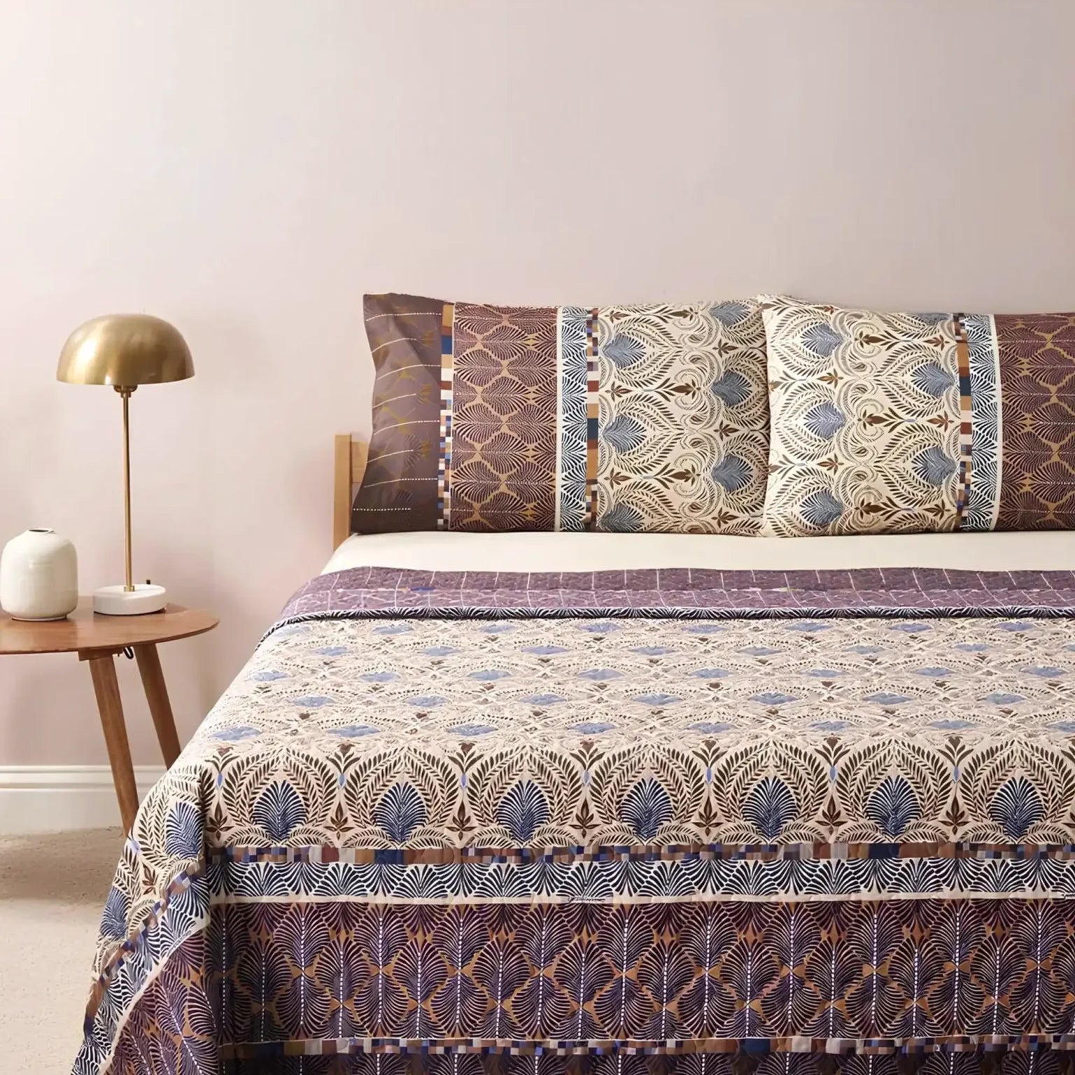 Bassetti Granfoulard Completo Lenzuola copriletto matrimoniali Nairobi 2505S110