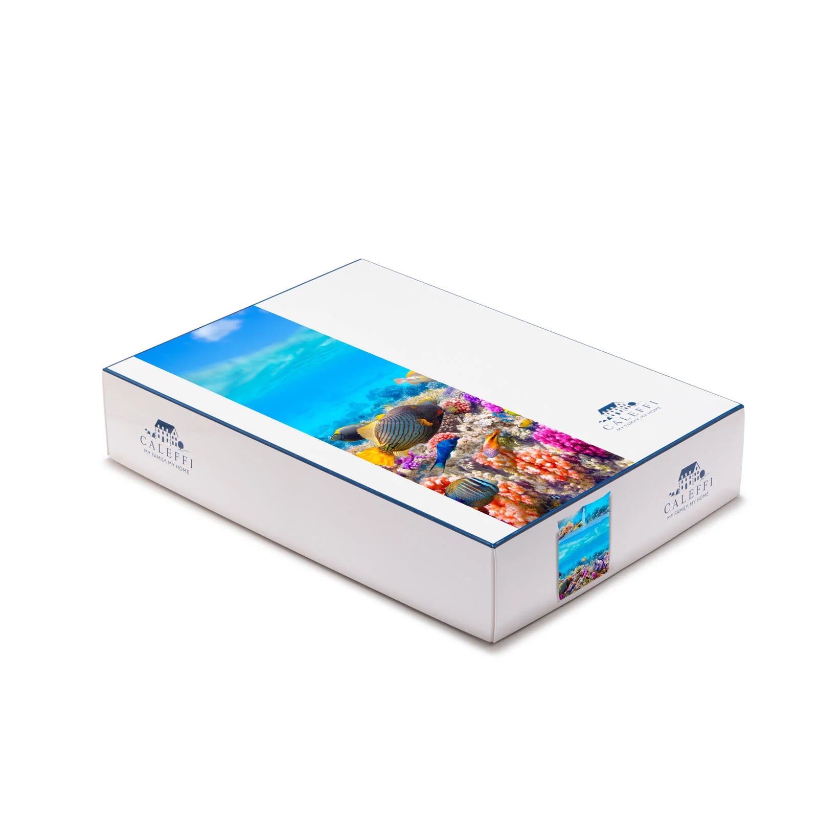 Caleffi Completo Lenzuola Copriletto Matrimoniale Oceano 1005659 2602S102