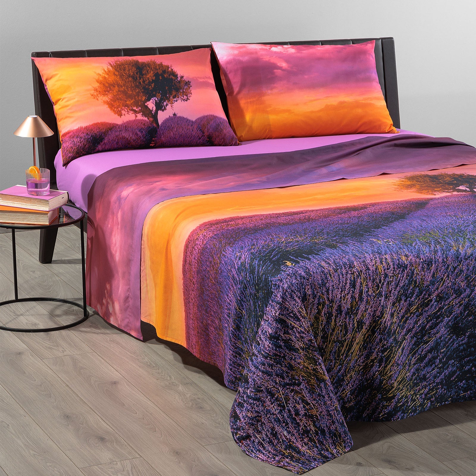 Caleffi Completo Lenzuola Copriletto Matrimoniale Sunset 10177778 2603S102