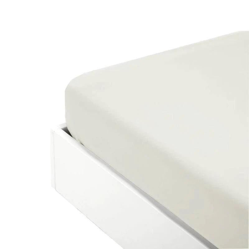 Fazzini Arianna Lenzuolo da Sotto con Angoli in Percalle di Cotone Tinta Unita - Varie Dimensioni