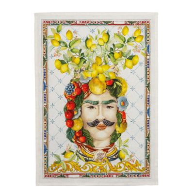 Tessitura Toscana Telerie Tovaglia e Runner in M.Lino Zagara - Varie Dimensioni