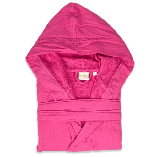 Maestri Cotonieri Accappatoio luxury microspugna con cappuccio unisex 2511BS30