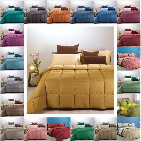 Caleffi Trapunta Invernale Modern Tinta Unita Matrimoniale D105 - Passarelli Biancheria