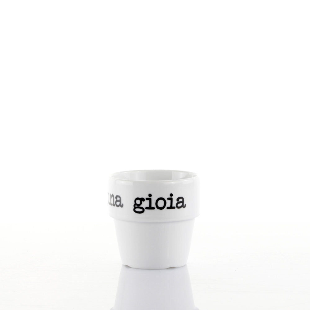 Set 2 Mug 0,15 L Graffiti MAI UNA GIOIA By Weissestal