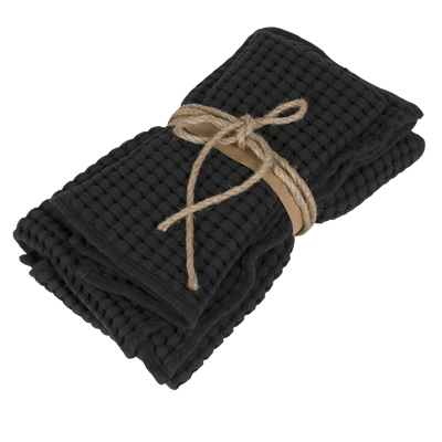 Fazzini Set Asciugamani 1+1 nido d'ape 100% Cotone Nettare D23