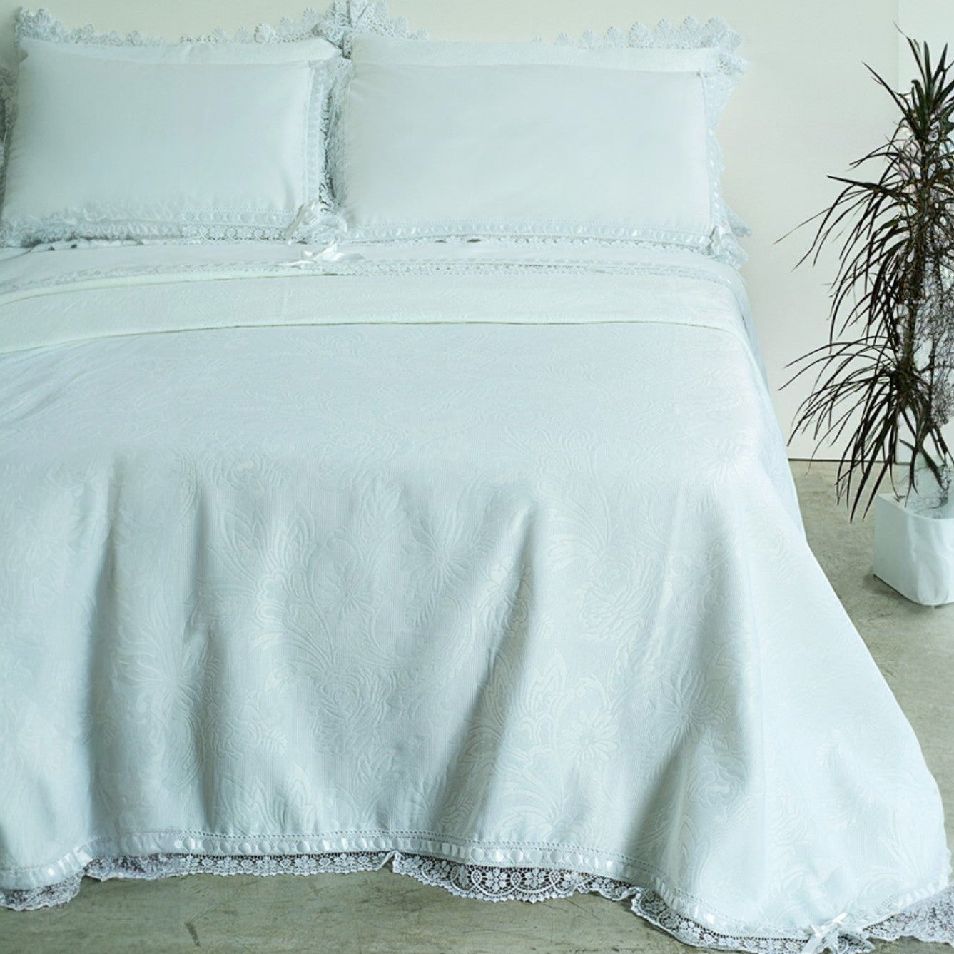 Battaglia Coordinato Letto (Copriletto Estivo + Lenzuola) Ilary