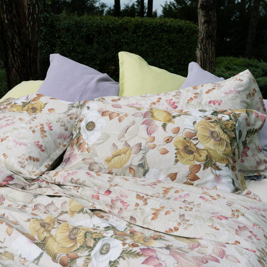 Tessitura Toscana Telerie Completo Lenzuola Matrimoniale Opium Grande S210 - Passarelli Biancheria