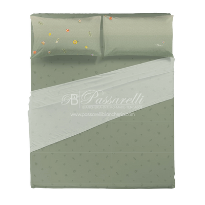 THUN® Completo Lenzuola Country 2504S - Varie Dimensioni