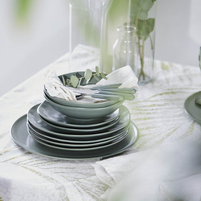 Maison Sucrée Servizio Piatti 18 Pezzi in Grés Porcellanato Colorati Marostica 2504S114