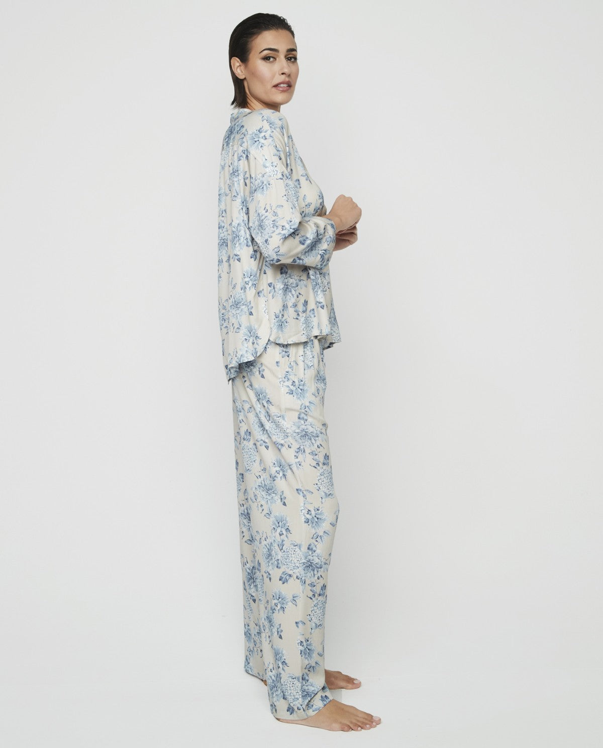 Selmark Pigiama in Viscosa Aperto da Donna P10776 2505S62