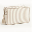 Maestri Cotonieri Home Pochette Portofino in Cotone Rigato con Zip