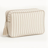 Maestri Cotonieri Home Pochette Portofino in Cotone Rigato con Zip