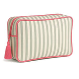Maestri Cotonieri Home Pochette Portofino in Cotone Rigato con Zip