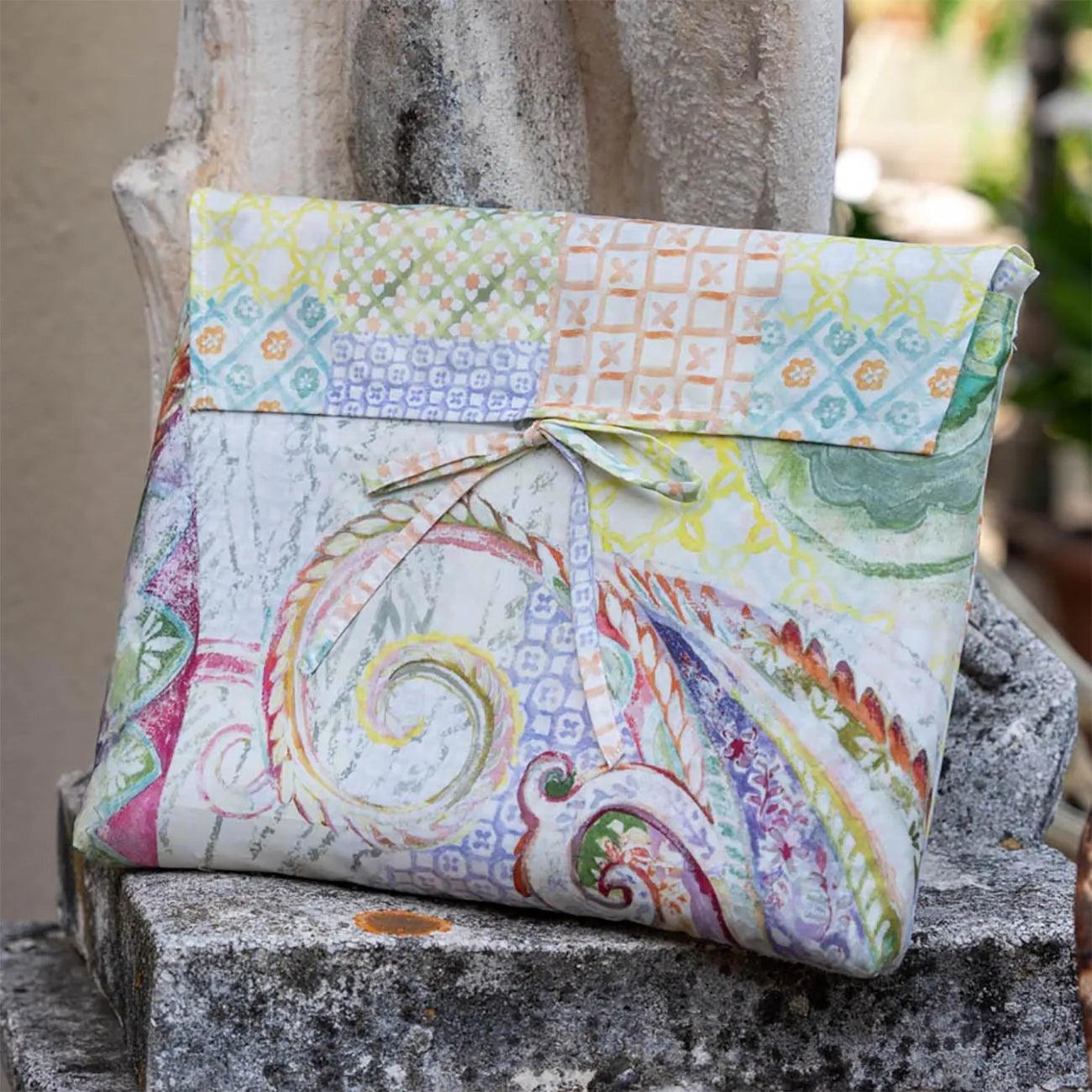 Tessitura Toscana Telerie Completo Lenzuola Matrimoniale Punjab B140 - Passarelli Biancheria