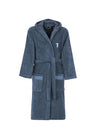 Trussardi Home Accappatoio con Cappuccio in Puro Cotone Ribbon S100