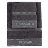 Trussardi Haushaltsschwamm-Set 1 + 1 aus reinem Baumwollband S28