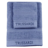 Trussardi Haushaltsschwamm-Set 1 + 1 aus reinem Baumwollband S28