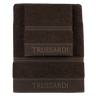 Trussardi Home Set Spugna 1+1 in Puro Cotone Ribbon S32