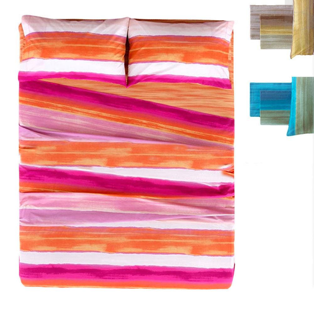 Riviera sheet set for single bed Amsterdam D17 — Passarelli Biancheria