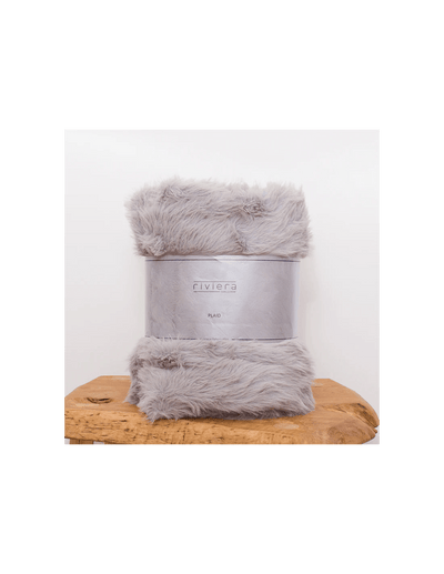 Riviera Plaid Pile Eco Pelliccia Sullivan 130x170cm. S40 - Passarelli Biancheria