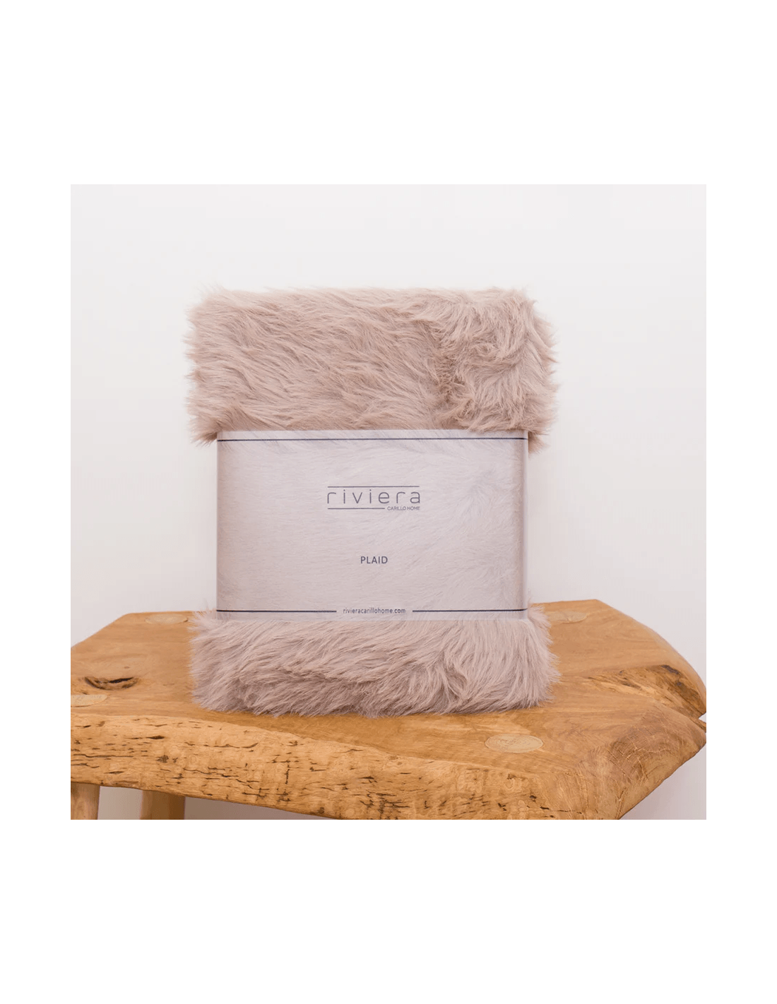 Riviera Plaid Pile Eco Pelliccia Sullivan 130x170cm. S40 - Passarelli Biancheria