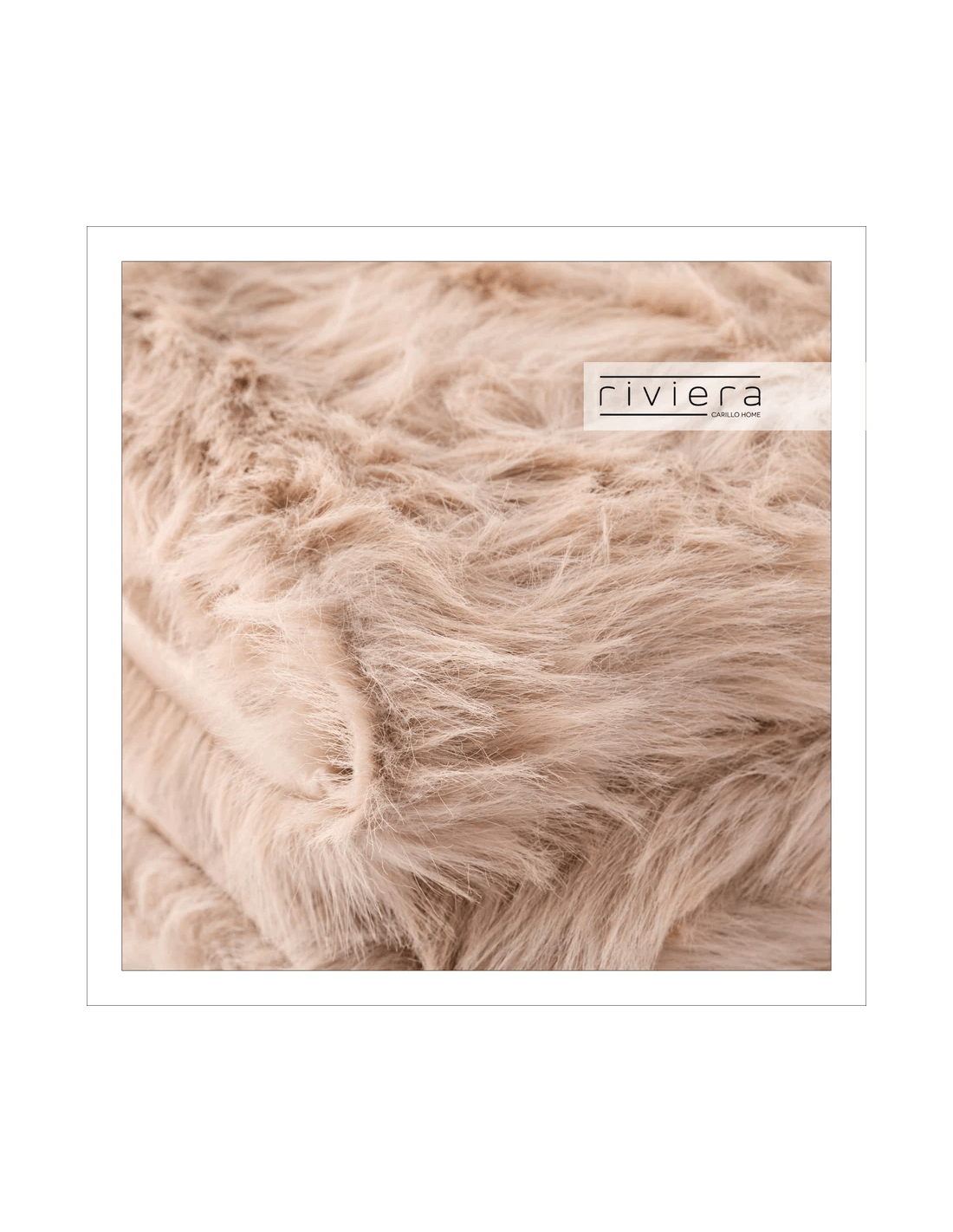 Riviera Plaid Pile Eco Pelliccia Sullivan 130x170cm. S40 - Passarelli Biancheria