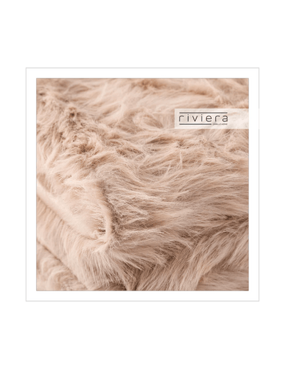 Riviera Plaid Pile Eco Pelliccia Sullivan 130x170cm. S40 - Passarelli Biancheria