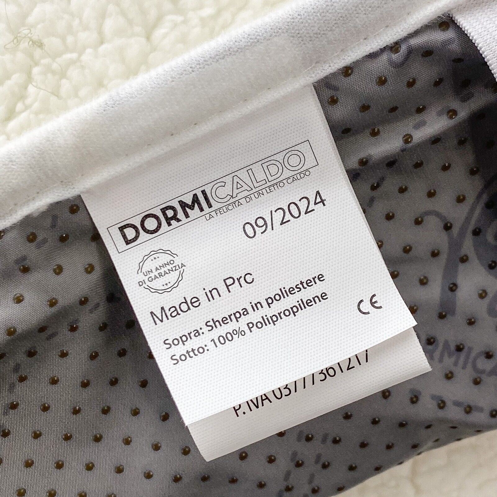 Biancaluna Coperta Termica in Sherpa Dormicaldo - Varie Dimensione