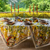 Tessitura Toscana Telerie Tovaglia e Runner in M.Lino Zagara - Varie Dimensioni