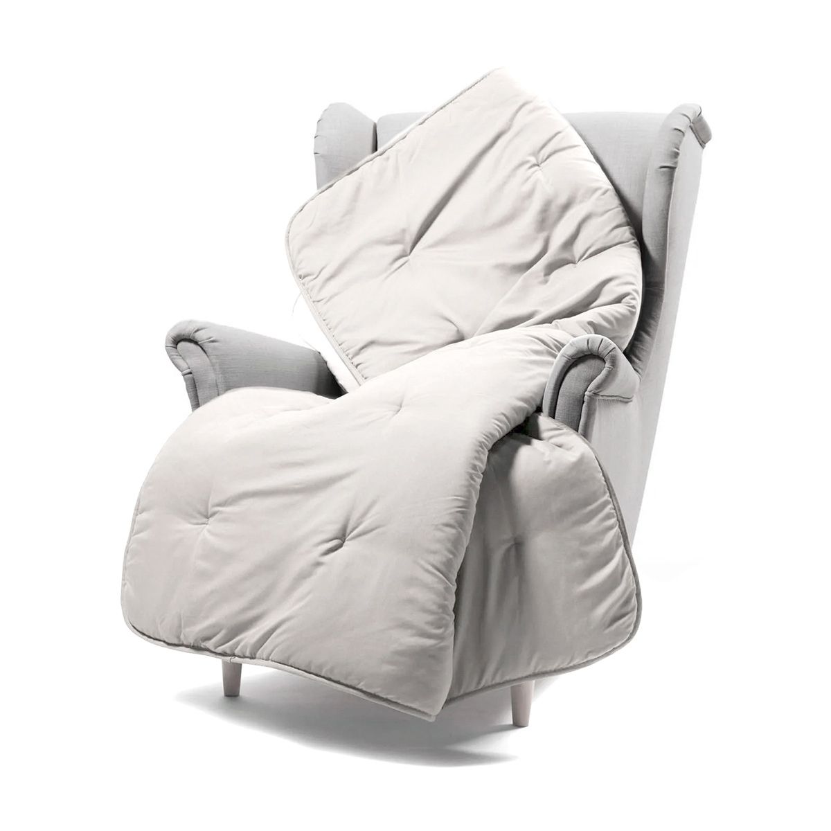 Caleffi Plaid Scaldotto Kim Tinta Unita bicolore 130x170cm 2511S41