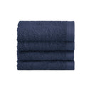 Biancoperla Set 4 Lavette in Spugna di Cotone Tinta Unita - Perla