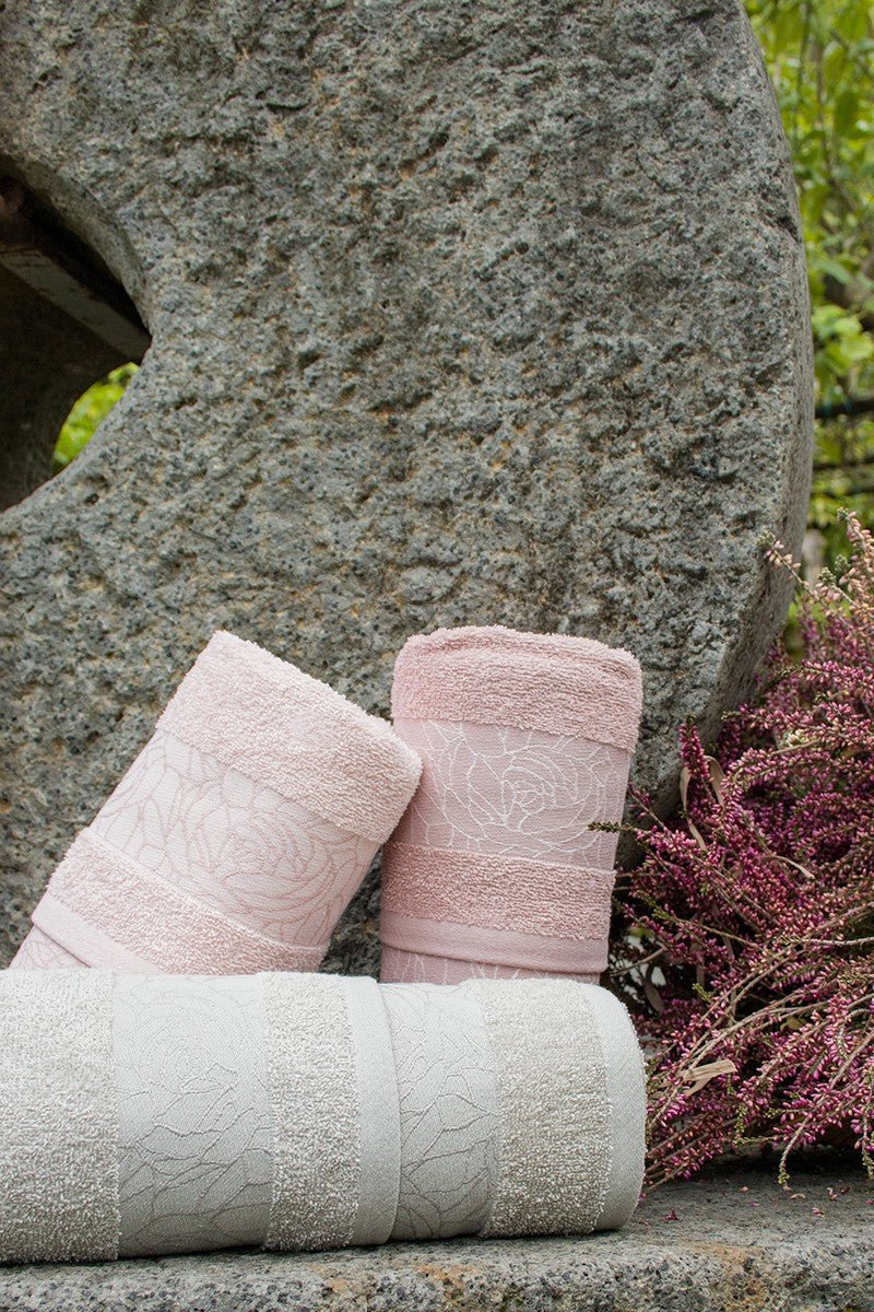 Set Asciugamani 3+3 Neith Ariel Jacquard