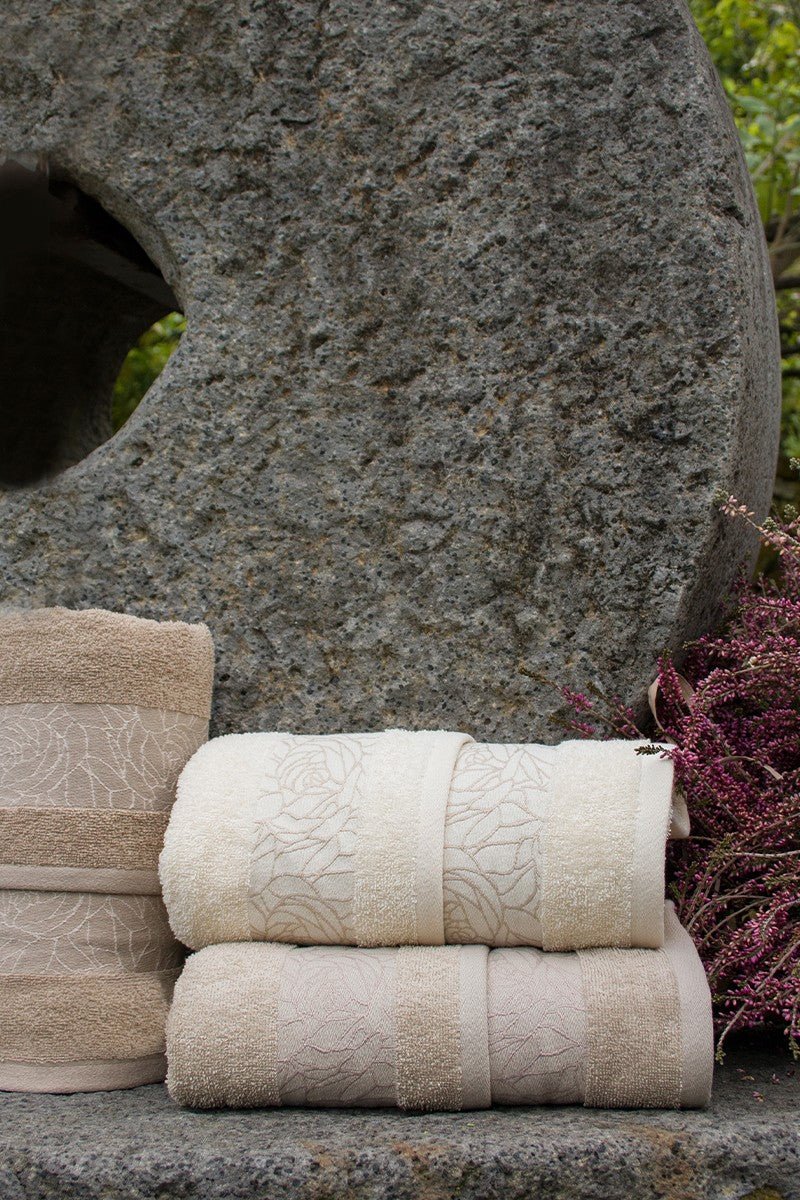 Set Asciugamani 3+3 Neith Ariel Jacquard