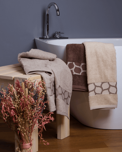 Neith Set Asciugamani 3+3 Chiffon